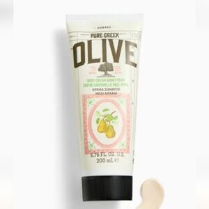 KORRES Pure Greek Olive Body Cream Honey Pear NEW, SEALED